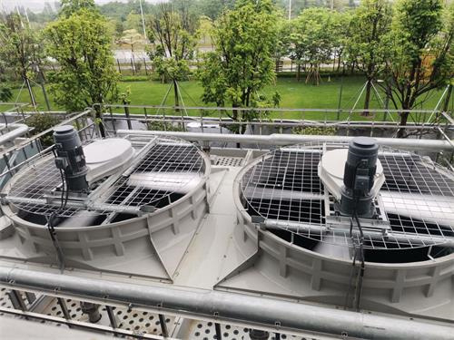 小型模塊化冷卻塔可以冷卻小水流,小型冷卻塔怎么安裝