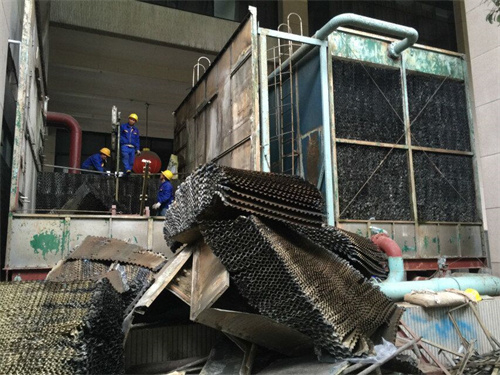 解決工業(yè)冷卻塔污染的方法,工業(yè)循環(huán)水冷卻塔