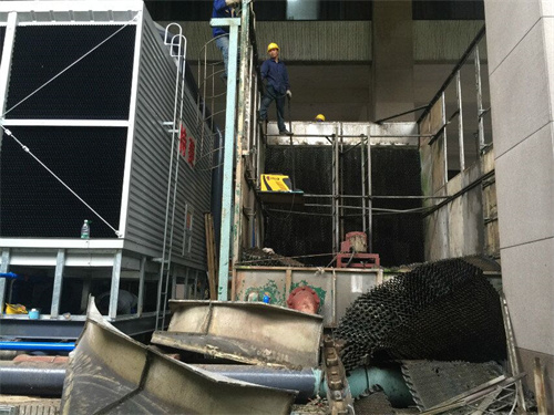 玻璃鋼冷卻塔堵塞原因分析和解決方法,玻璃鋼冷卻塔廠家